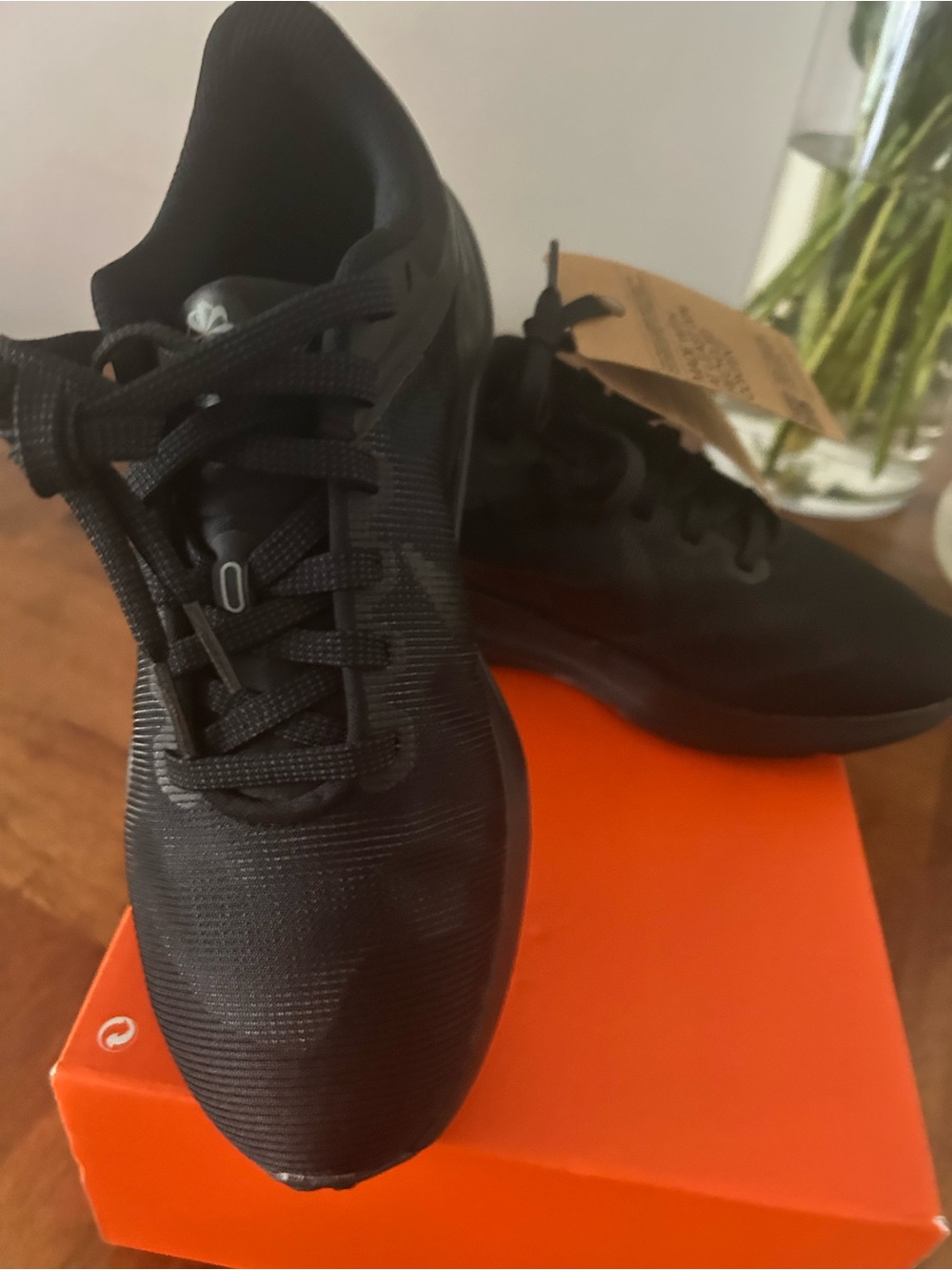 Nike Men's Black Athletic Running Shoes
